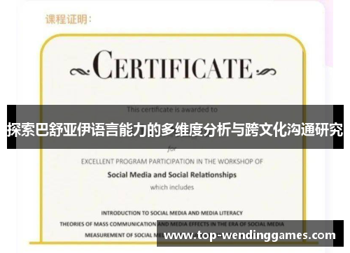 探索巴舒亚伊语言能力的多维度分析与跨文化沟通研究